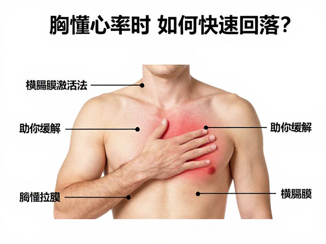 胸闷心悸时心率如何快速回落？横膈膜激活法助你缓解