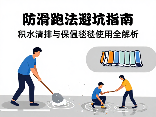 防滑跑法避坑指南,积水清排与保温毯使用全解析