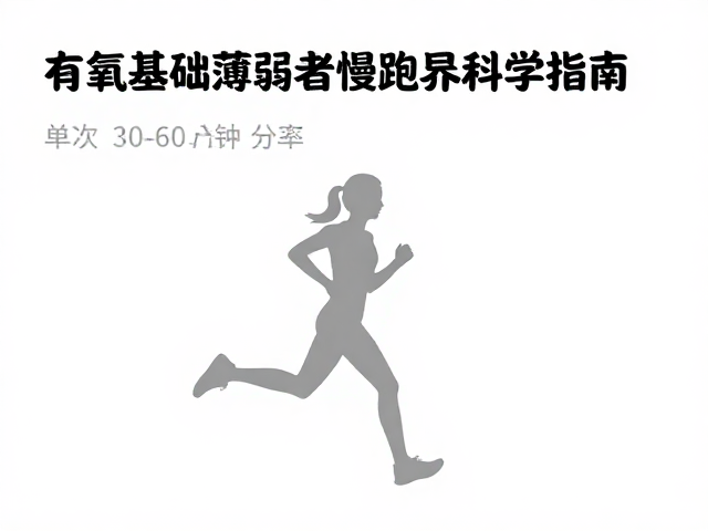 有氧基础薄弱者慢跑指南，单次30-60分钟科学积累