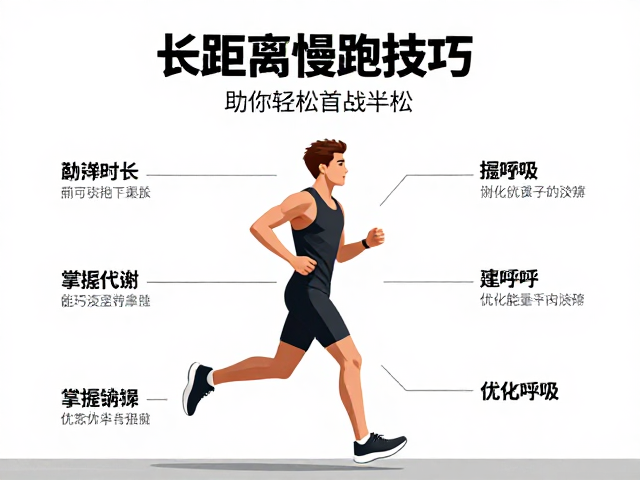 新手必看,长距离慢跑技巧,助你轻松首战半马