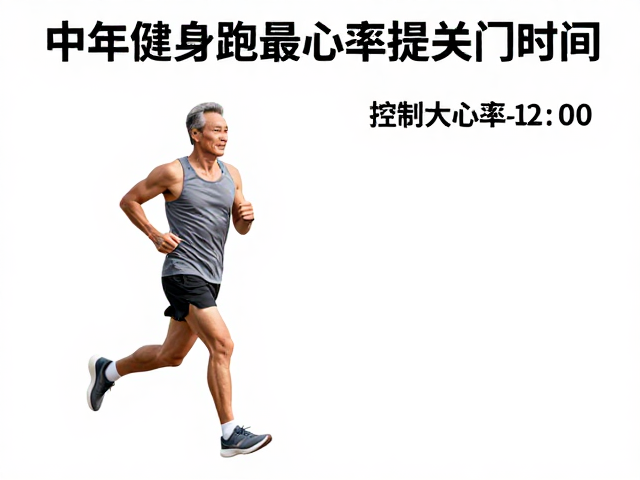 中老年健身跑，控最大心率，设充足关门时间