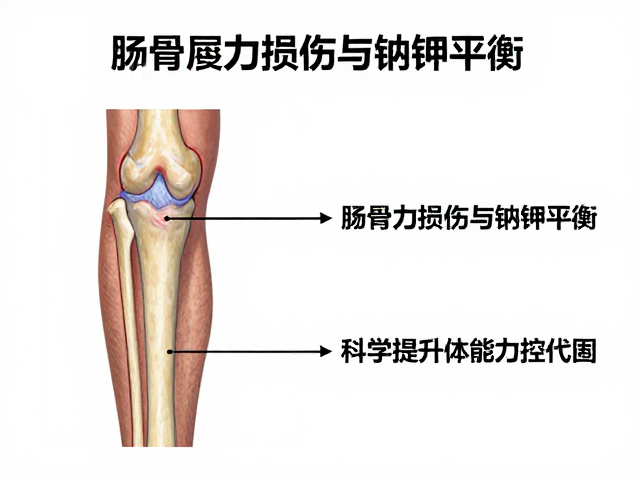 跑者必看，胫骨应力损伤与钠钾平衡，科学提升体能代谢