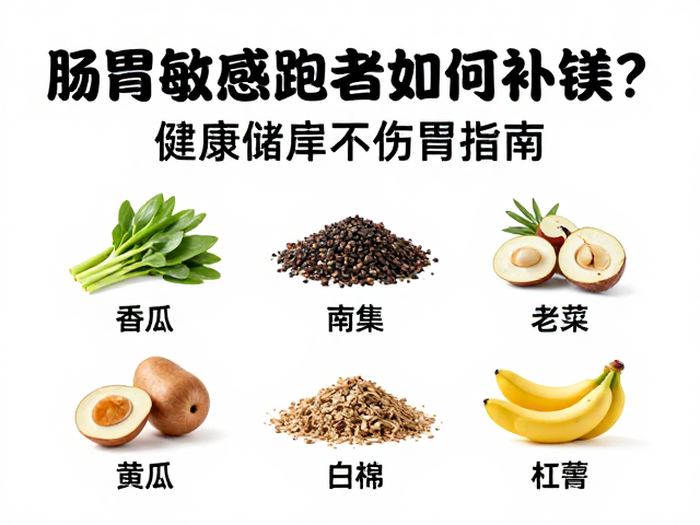 肠胃敏感跑者如何补镁?健康储能不伤胃指南