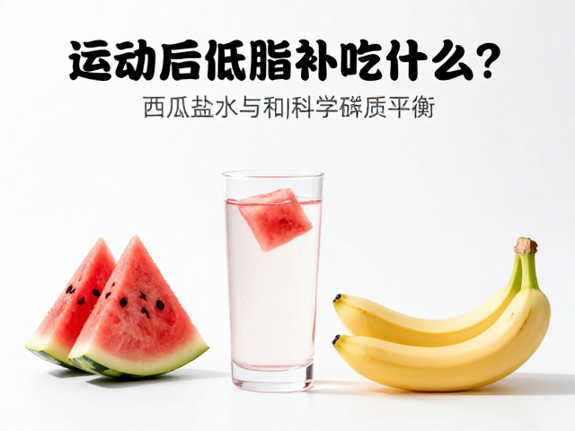 运动后低脂补吃什么?西瓜盐水与香蕉碳水的科学补给方案