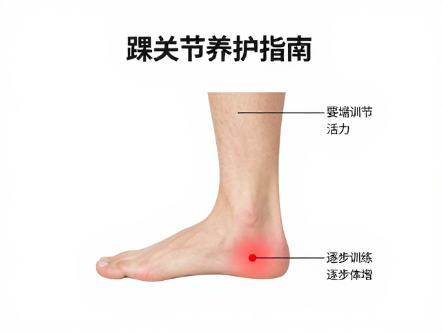 踝关节养护指南,康复训练需逐步递增,科学恢复关节活力