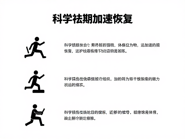 训练周期如何恢复?识别运动损伤信号,科学祛疲加速恢复
