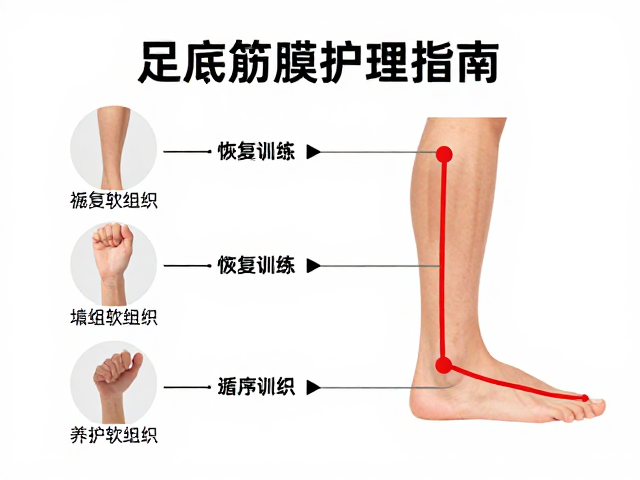 足底筋膜护理指南,循序渐进恢复训练,科学养护软组织