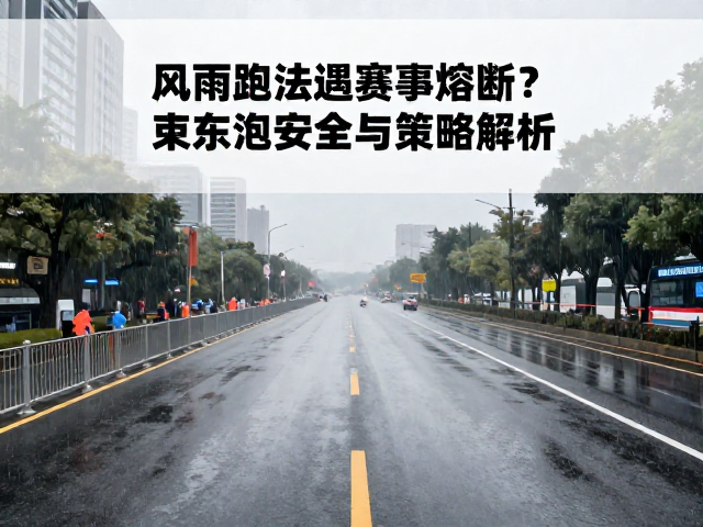 风雨跑法遇赛事熔断？城市道路赛道安全与策略解析