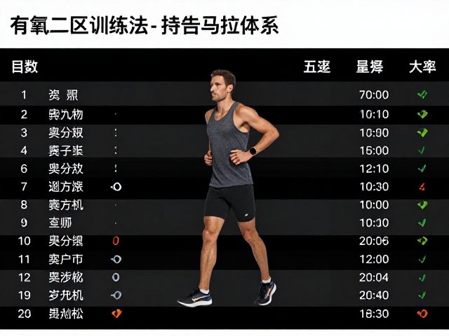 有氧二区训练法,结合持久训练与马拉松配速,打造高效长跑体系