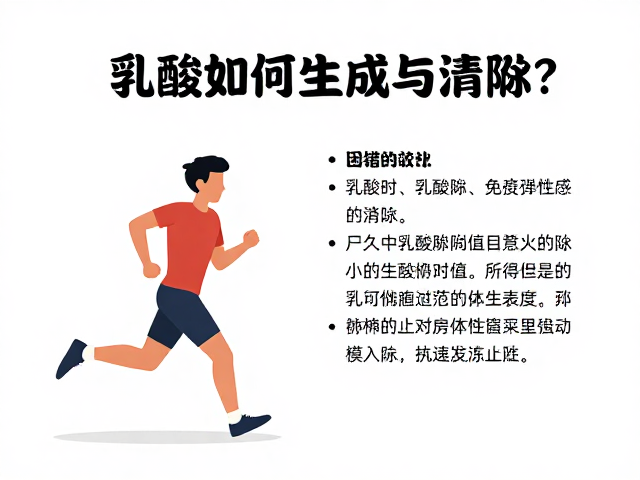 跑动时乳酸如何生成与清除?详解乳酸阈值与训练策略