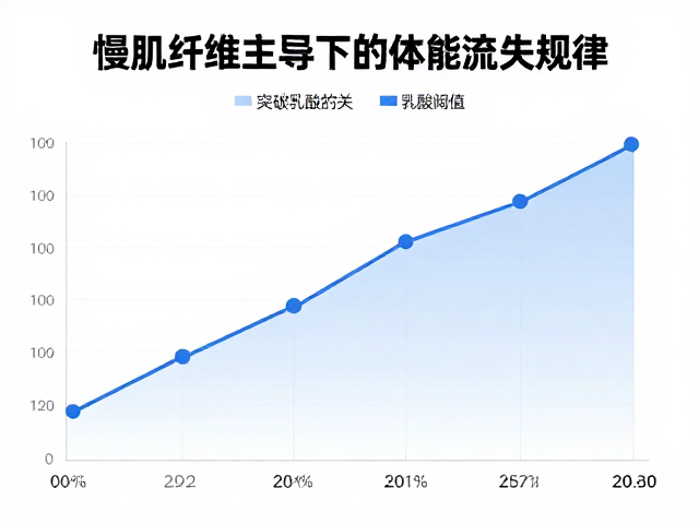 慢肌纤维主导下的体能流失规律,突破乳酸阈值的关键