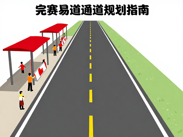 马拉松赛道应对策略,补给站减速技巧与完赛通道规划指南
