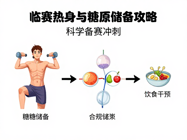 赛前2周如何减量？临赛热身与糖原储备攻略，科学备赛冲刺