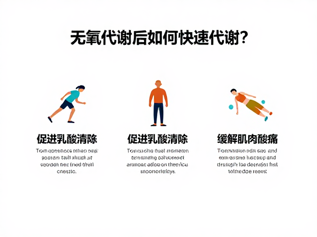 无氧代谢后如何快速代谢？3招促进乳酸清除，缓解肌肉酸痛