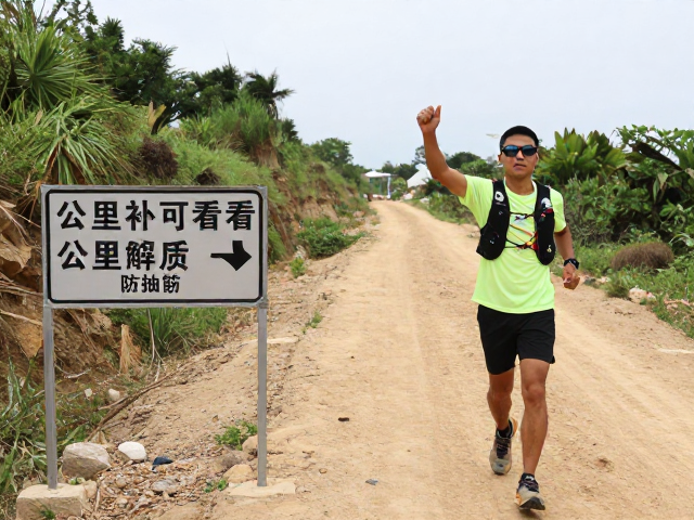 越野跑补给攻略,如何看公里牌精准补充电解质防抽筋