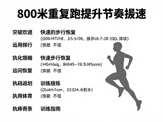 800米重复跑提升节奏提速,助你快速步行恢复,科学训练指南