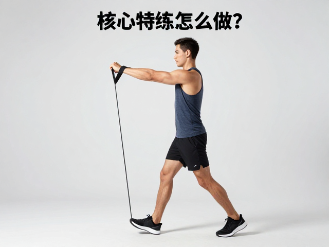 核心特训怎么做？弹力带侧向行走低次高效法