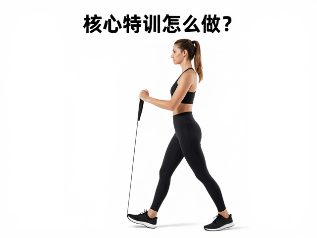 核心特训怎么做？弹力带侧向行走低次高效法