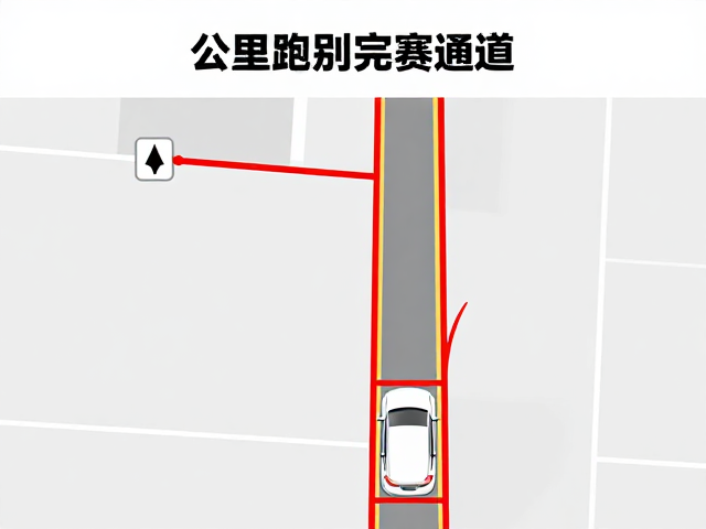 10公里跑路况辨识指南,如何识别完赛通道?