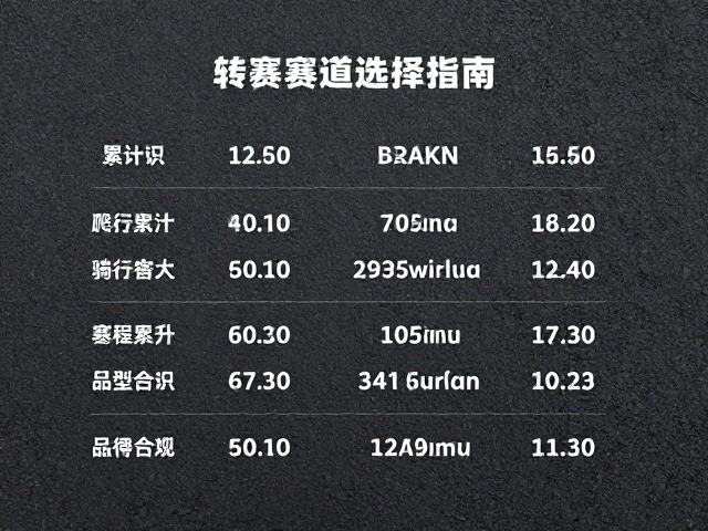 柏油路面骑行常识,累计爬升数据解读与赛道选择指南