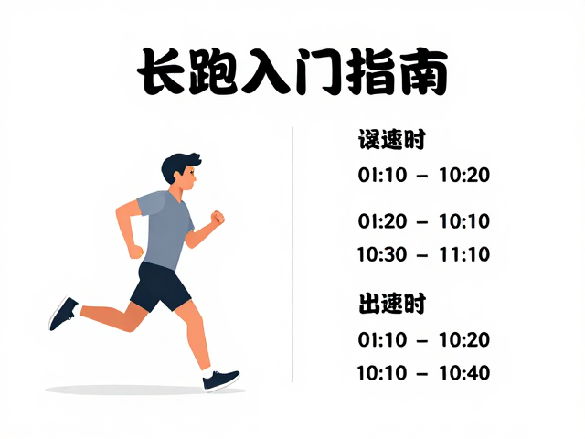 长跑入门指南，轻松跑配速计算与目标成绩制定