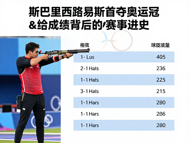 斯皮里东路易斯首夺奥运冠军,枪声成绩背后的赛事演进史