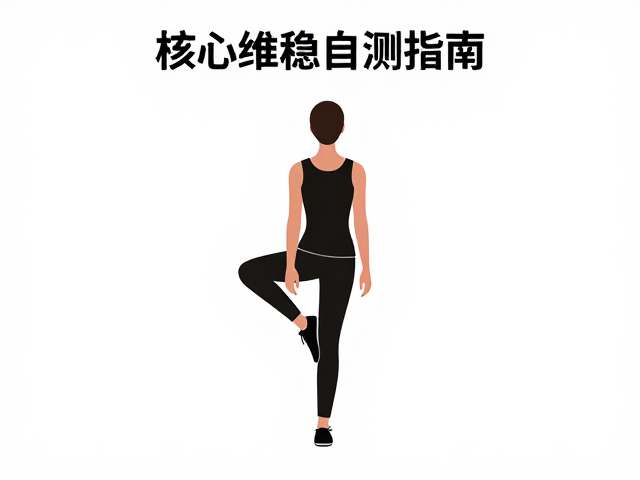 单腿站立稳不稳?跑姿不稳定人群必做的核心维稳自测指南