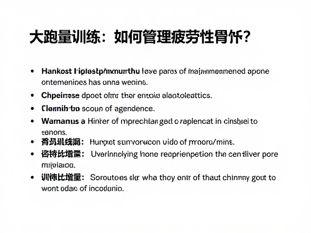 大跑量训练者如何管理疲劳性骨折?蹬伸力量与风险规避指南