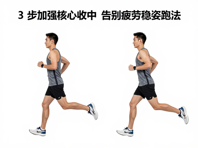 跑步塌腰怎么改?3步加强核心收紧,告别疲劳稳姿跑法