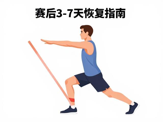 赛后3-7天恢复指南，用拉伸带舒缓腿部，加速肌肉放松