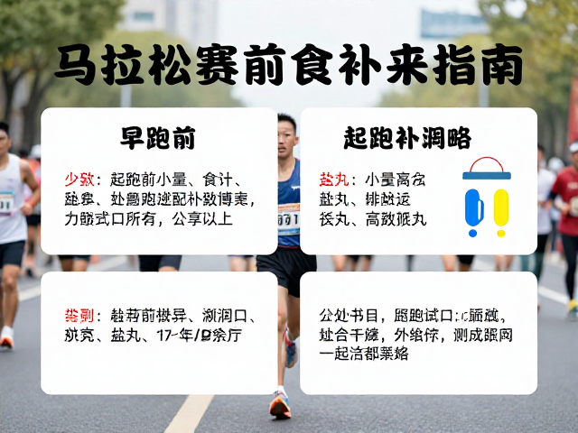 马拉松赛前食补指南,起跑前少量润口与盐丸试用策略