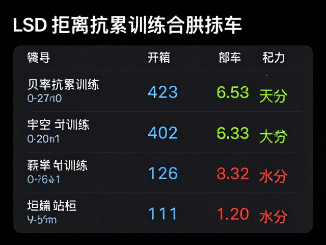 LSD长距离慢跑如何搭配抗累训练与补给腰包?高效耐力提升指南