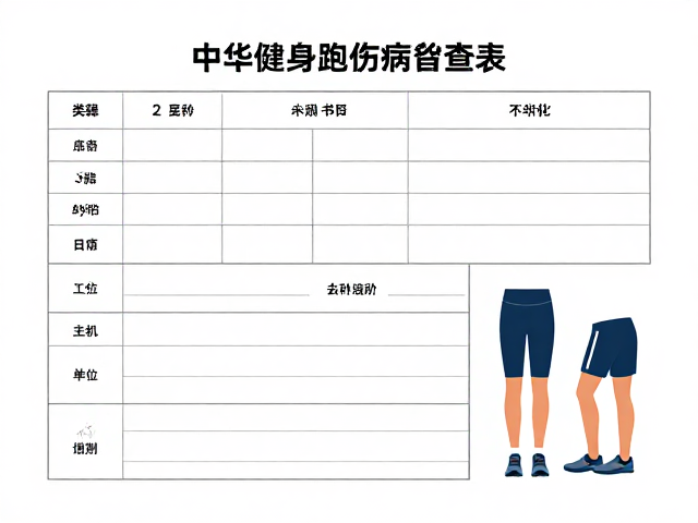 中老年健身跑,伤病自查表,半马适应计划,科学进阶不受伤