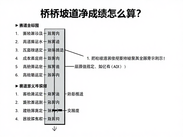 桥梁坡道净成绩怎么算?赛道常识全解析