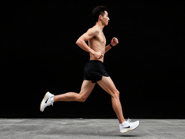 跑步中前掌过渡与呼吸节奏,确保跑姿不变形
