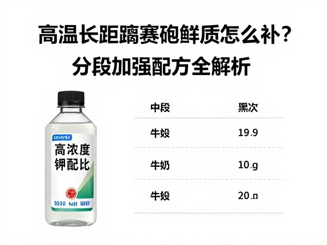 高温长距离赛事电解质怎么补?分段加强配方全解析