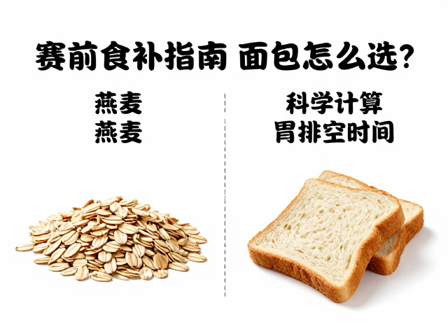 赛前食补指南，燕麦与面包怎么选？科学计算胃排空时间