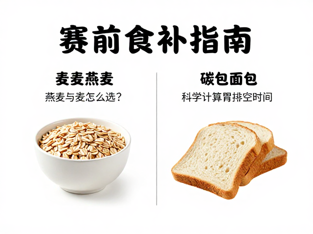 赛前食补指南，燕麦与面包怎么选？科学计算胃排空时间