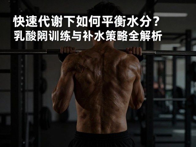 快速代谢下如何平衡水分?乳酸阈训练与补水策略全解析