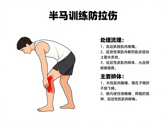 半马训练防拉伤,科学酸痛缓解指南与恢复策略