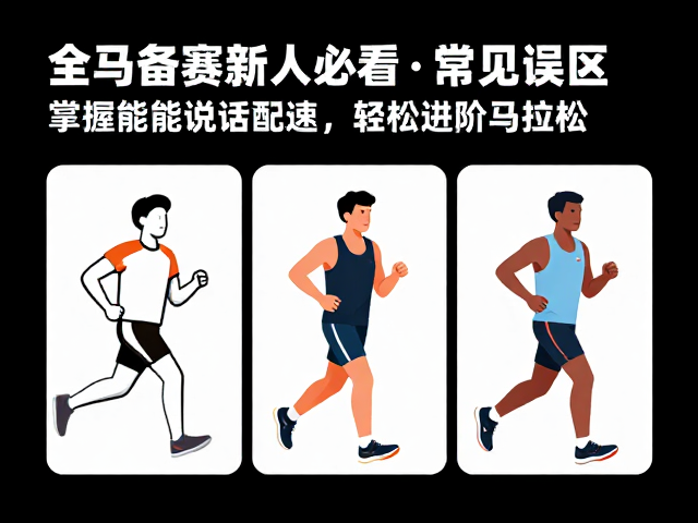 全马备赛新人必看,掌握能说话配速,轻松进阶马拉松