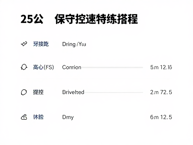 25公里长距离配速跑，前半程保守配速的控速特训指南