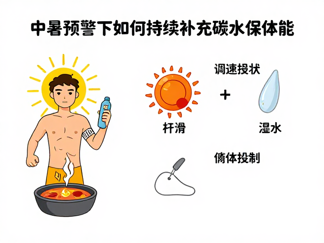 中暑预警，多赛调态下如何持续补充碳水保体能