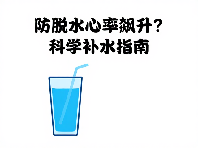 防脱水心率飙升？避免一次性豪饮，科学补水指南