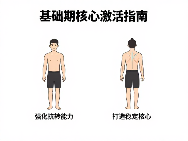 基础期核心激活指南,强化抗旋转能力,打造稳定核心