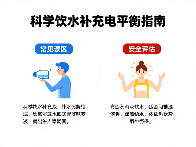 科学饮水补充电解质,快速维持体液平衡指南