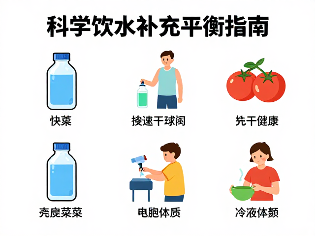 科学饮水补充电解质,快速维持体液平衡指南