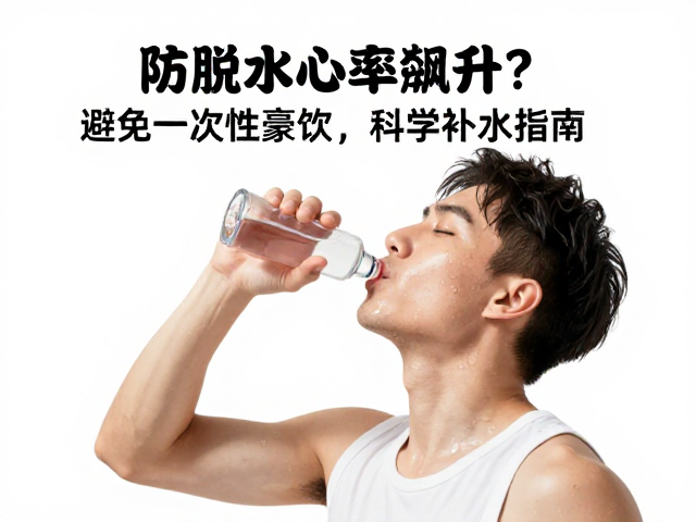 防脱水心率飙升？避免一次性豪饮，科学补水指南
