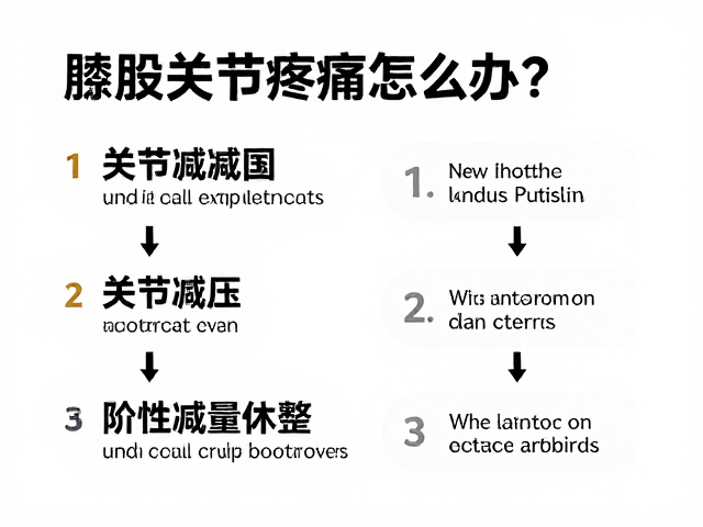 髌股关节疼痛怎么办?关节减压与阶段性减量休整指南