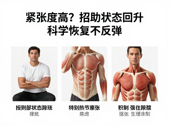 运动康复中肌肉紧张度高？3招助状态回升，科学恢复不反弹